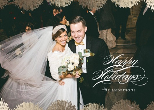 Making Spirits Bright Minted Holiday Challenge - Burst of Happy