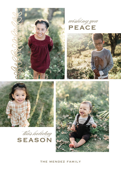 Making Spirits Bright Minted Holiday Challenge - Earthy Floral