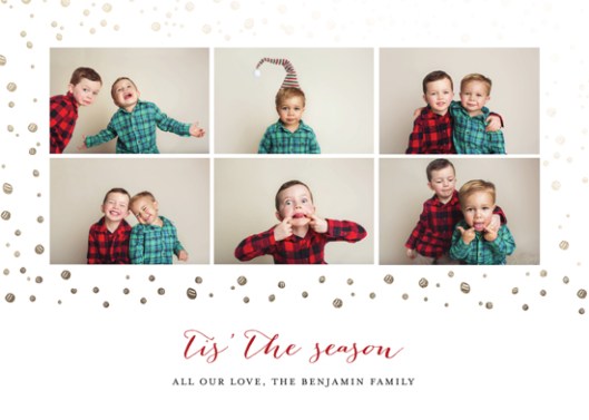 Making Spirits Bright Minted Holiday Challenge - Golden Snow