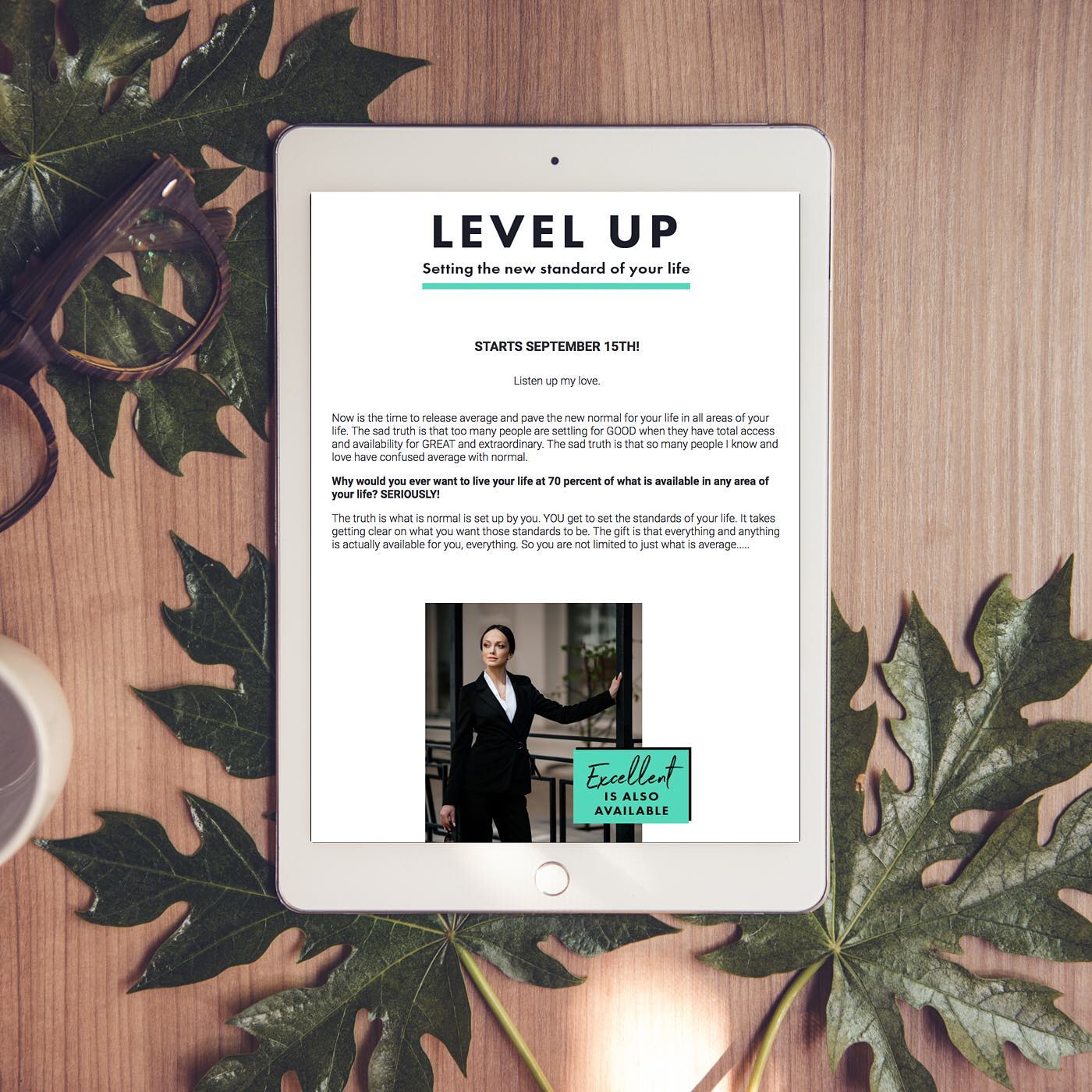 Portfolio: Level Up | The Design Inspirationalist